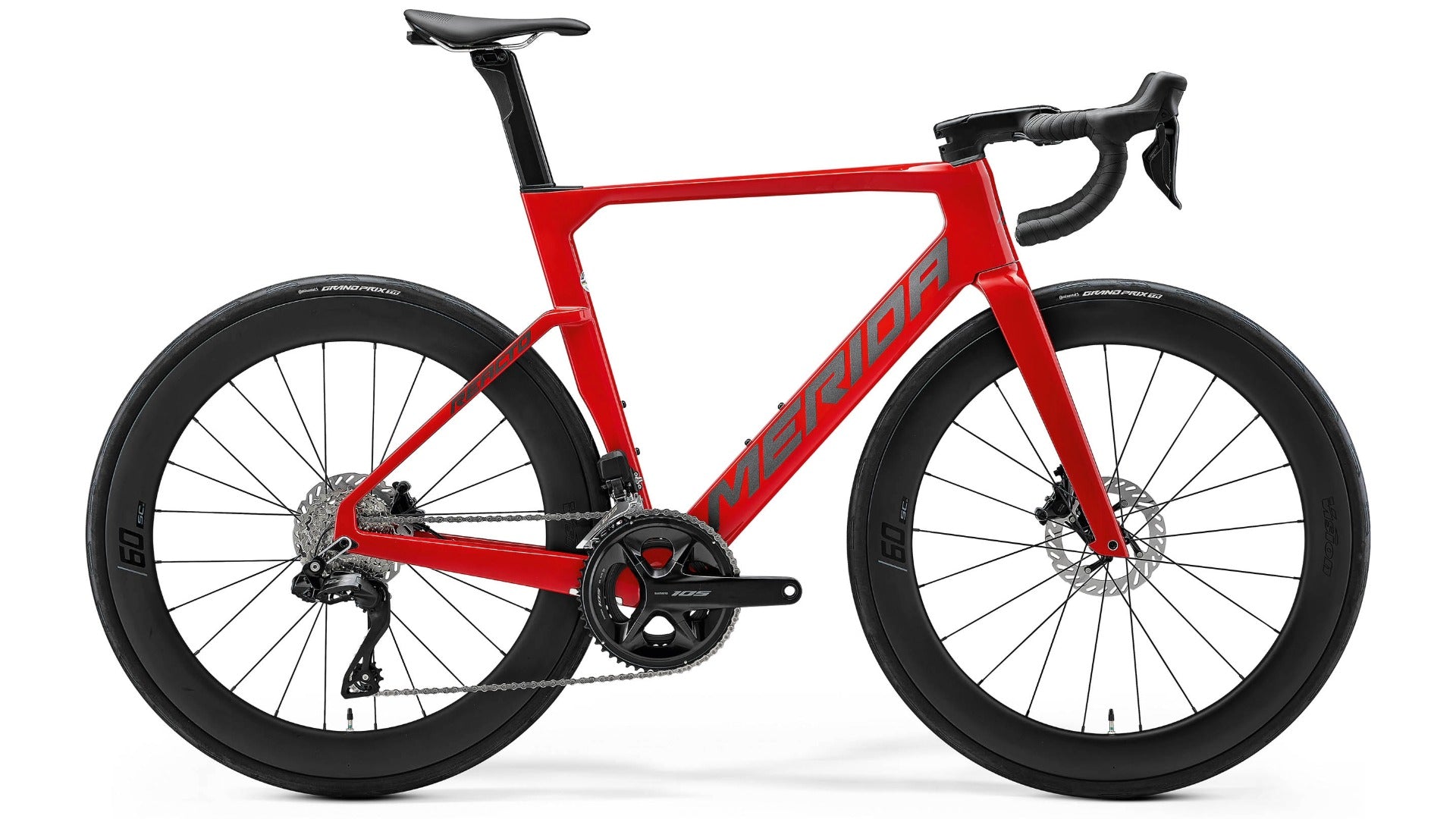 Merida Reacto 6000 medium Red 105 Di2 2026