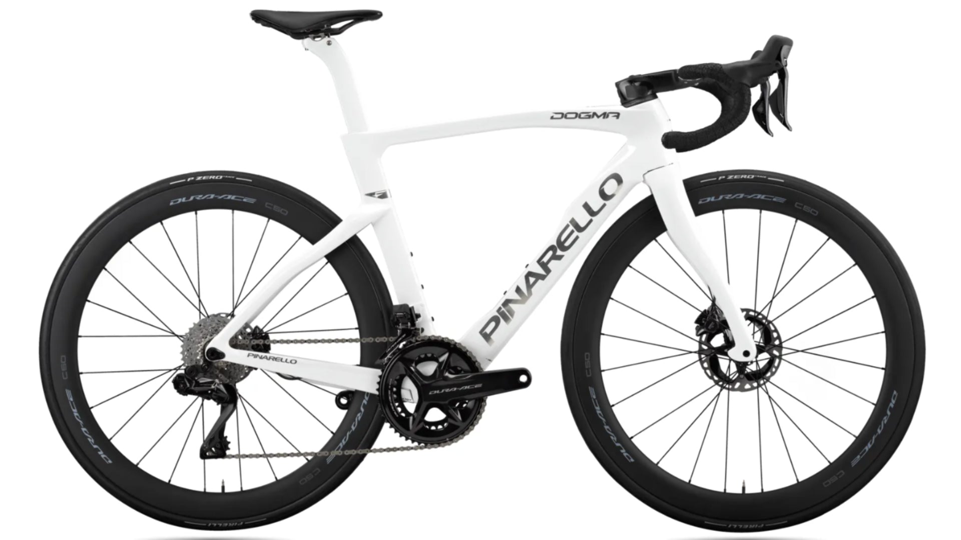 Pinarello Dogma F Ultegra Di2 Carbon Wheels Crystal White – Velo