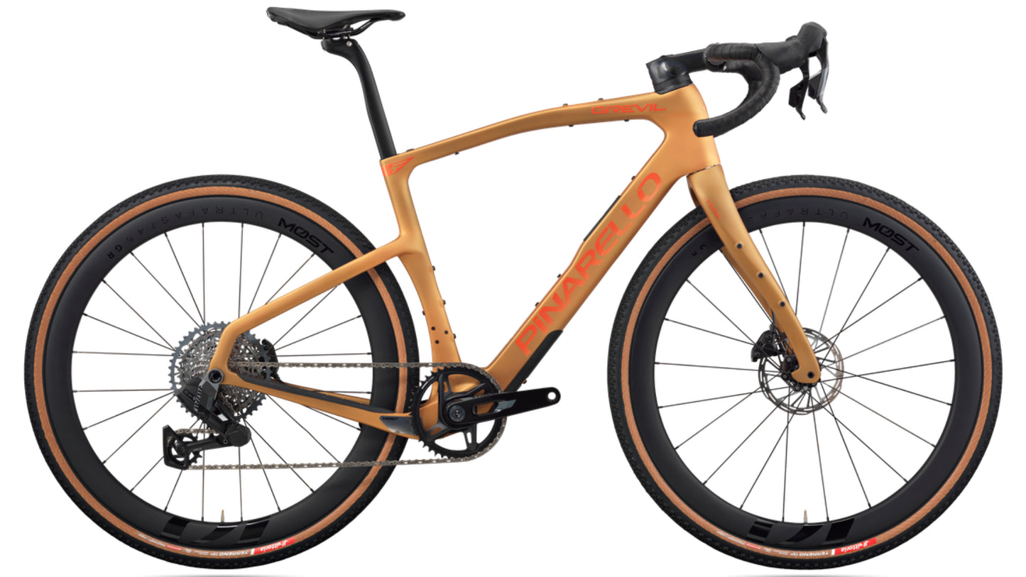 Pinarello Grevil F5 Namib Brown xplr axs