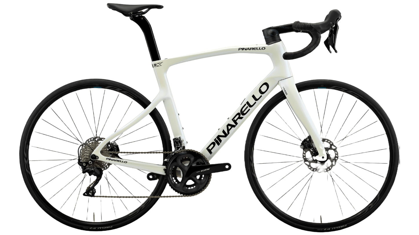 Pinarello X1 Pearl White 105 12 Speed