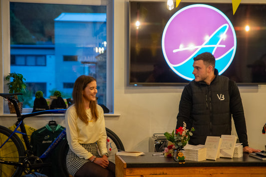 Amy Cycling Adventures Q&A at Velo Bavarian