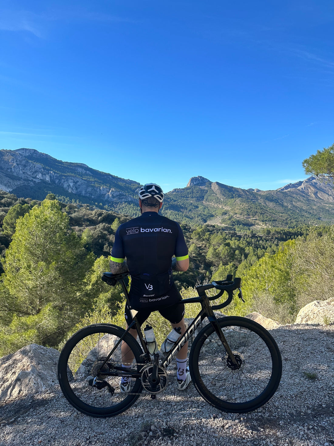 Riding the Merida Scultura Team in Calpe