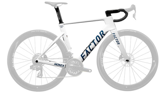 FACTOR MONZA FRAMESET PEARL WHITE 54CM
