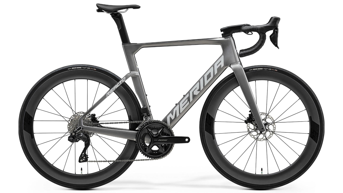 MERIDA REACTO 6000 105 DI2 GUNMETAL GREY/SILVER MEDIUM