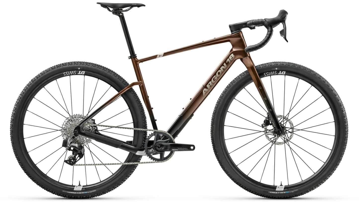 
New Argon 18 Dark Matter Root Beer RIVAL XPLR AXS
